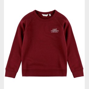 GANT Sweatshirt - Graphic - Plumped Red