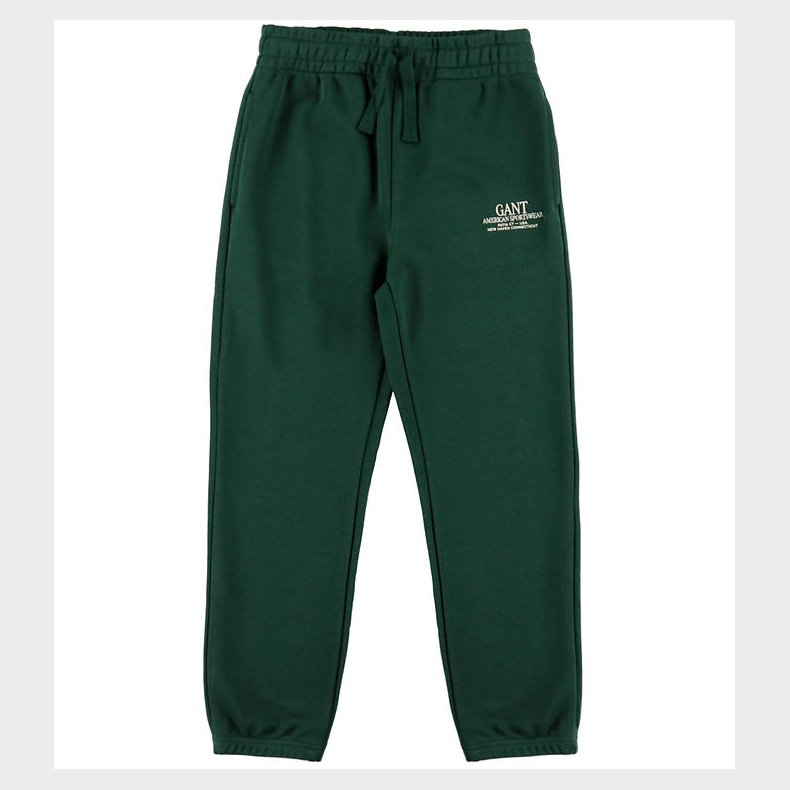 GANT Sweatpants - Graphic - Tartan Green