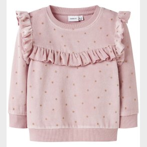 Name It Bluse - Velour - NmfNorah - Burnished Lilac