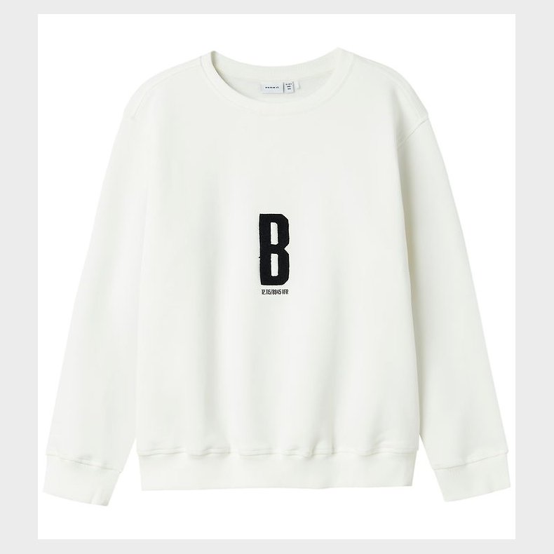 Name It Sweatshirt - NkmOnslo - Cloud Dancer