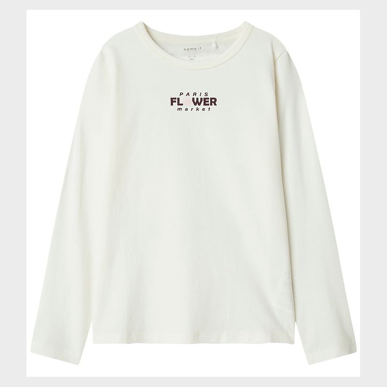 Name It Bluse - NmfOslina - Cloud Dancer