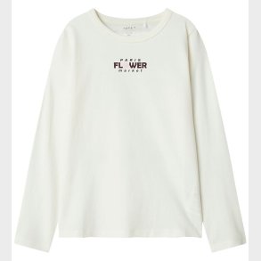 Name It Bluse - NmfOslina - Cloud Dancer