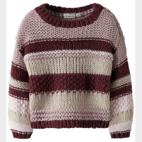 Name It Bluse - Strik - NmfOline - Burgundy