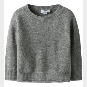 Name It Bluse - Strik - NmfOriane - Grey Melange