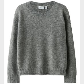 Name It Bluse - Strik - NkfOriane - Grey Melange