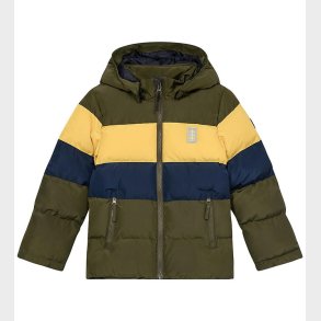 LEGO® Wear Dynejakke - LWJipe 705 - Yellow/Navy/Army