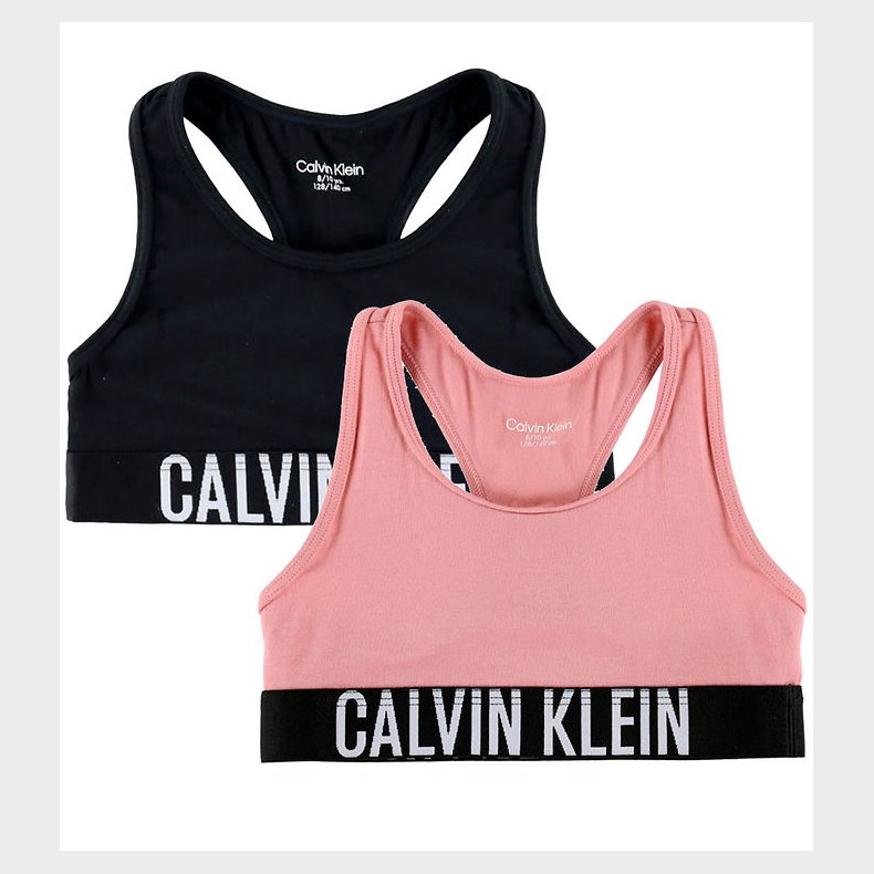 Calvin Klein Toppe - 2-pak - Brandiedapricot/PvhblackPINK
