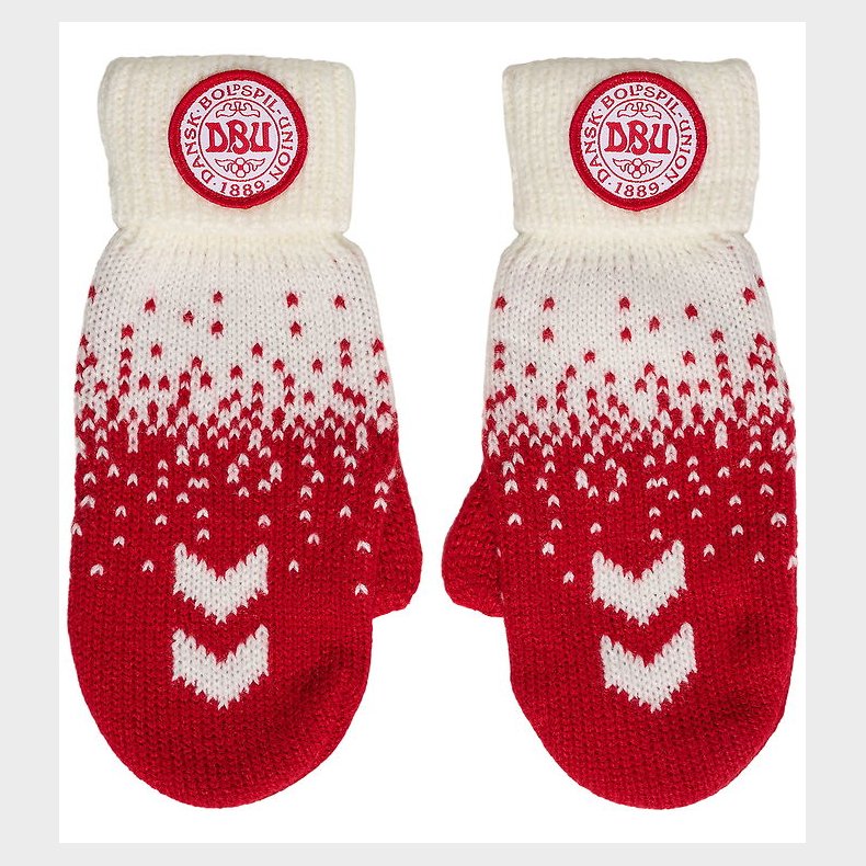 Hummel Vanter - Kids - Strik - hmlDBU Fan XMAS - Tango Red
