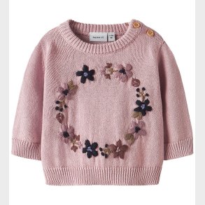 Name It Bluse - Strik - NmfOpair - Burnished Lilac