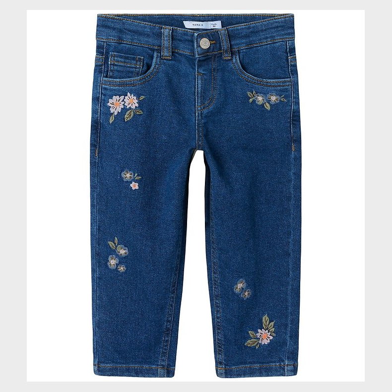 Name It Jeans - NmfBella - Dark Blue Denim/Flower
