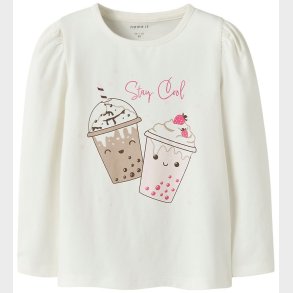 Name It Bluse - NmfOllia - Coconut Milk