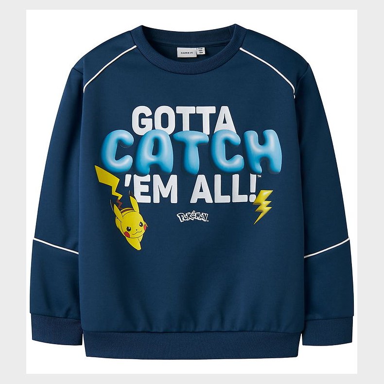 Name It Sweatshirt - NkmSidney - Pokemon - Insignia Blue