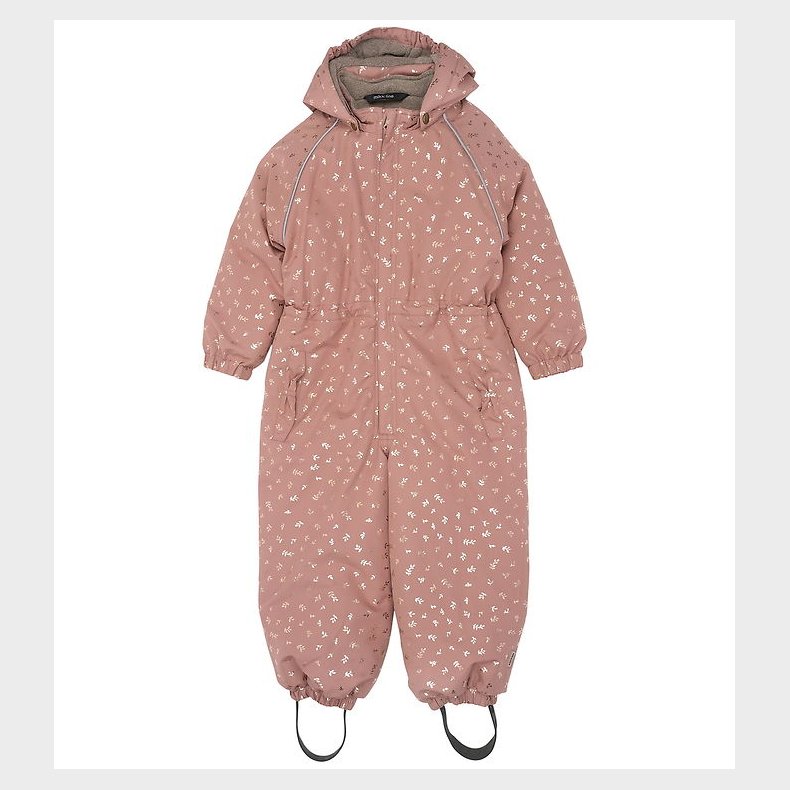 Mikk-Line Flyverdragt - Polyester - Burlwood m. Glitter blade