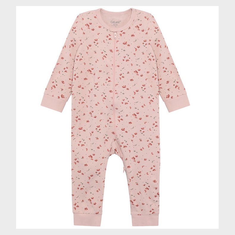 CeLaVi Natdragt - AOP - Sepia Rose