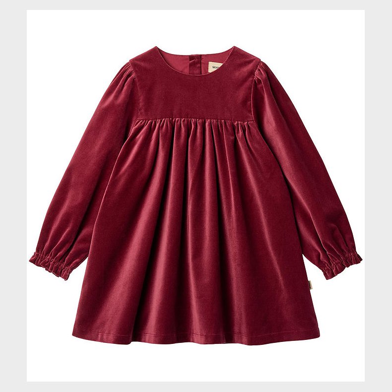 Wheat Kjole - Velour - Elvira - Ruby Red