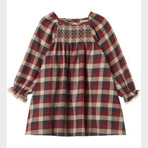 Wheat Kjole - Bella - Red Blue Check