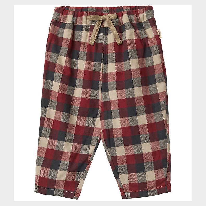 Wheat Bukser - Arne - Red Blue Check