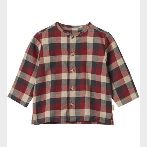 Wheat Skjorte - Shelby - Red Blue Check