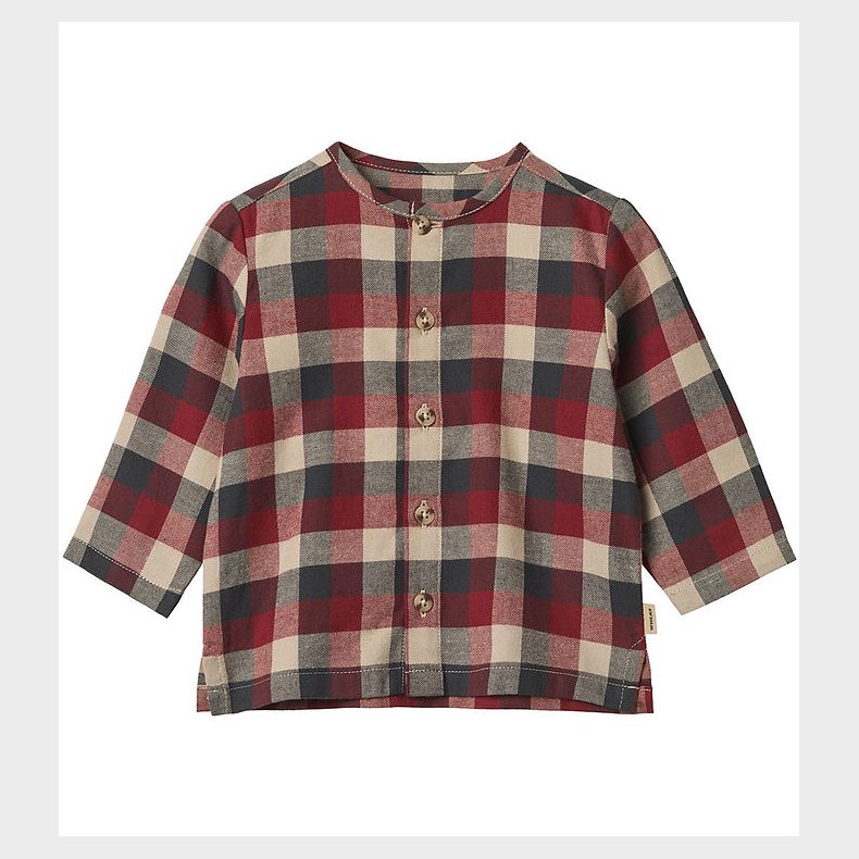 Wheat Skjorte - Shelby - Red Blue Check