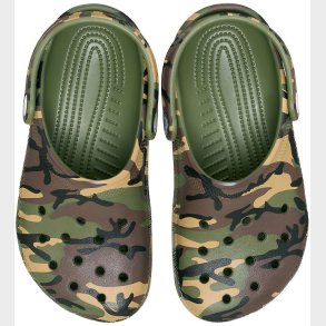 Crocs Sandaler - Classic Camouflage Clog K - Army Green/Multi