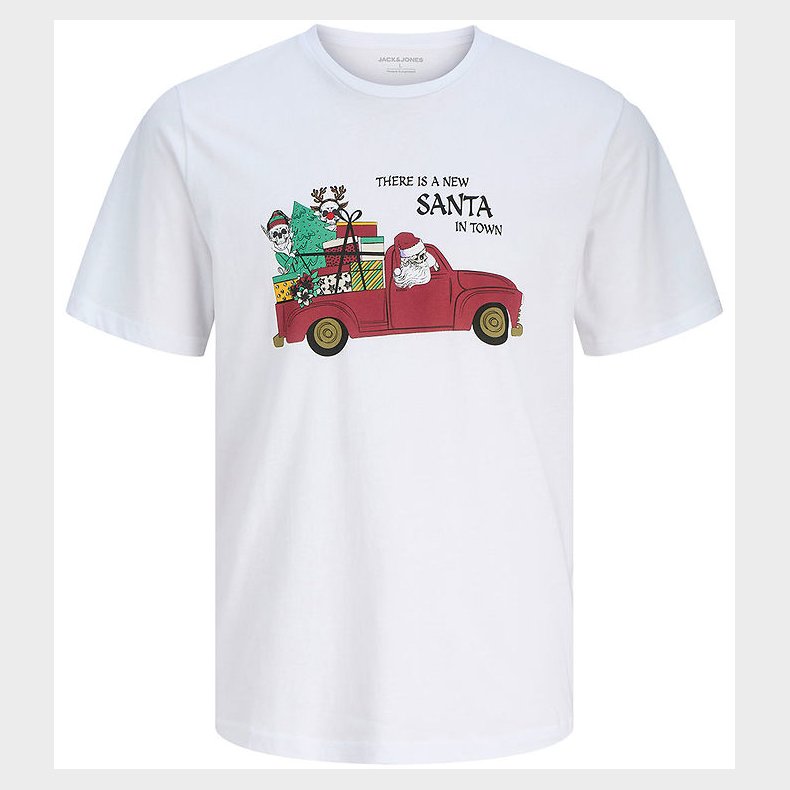 Jack & Jones T-shirt - Jjnoel - XMAS - White