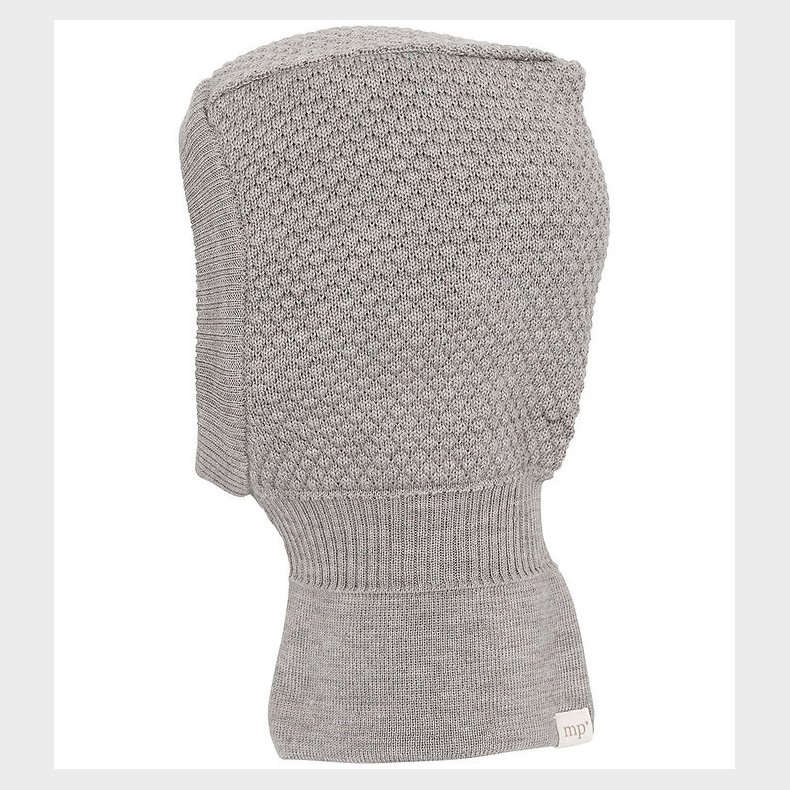 MP Elefanthue - 2-lags - Uld - Windstopper - Grey Melange