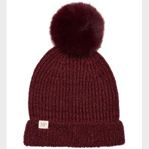 MP Hue m. Kvast - Uld - Wine Red