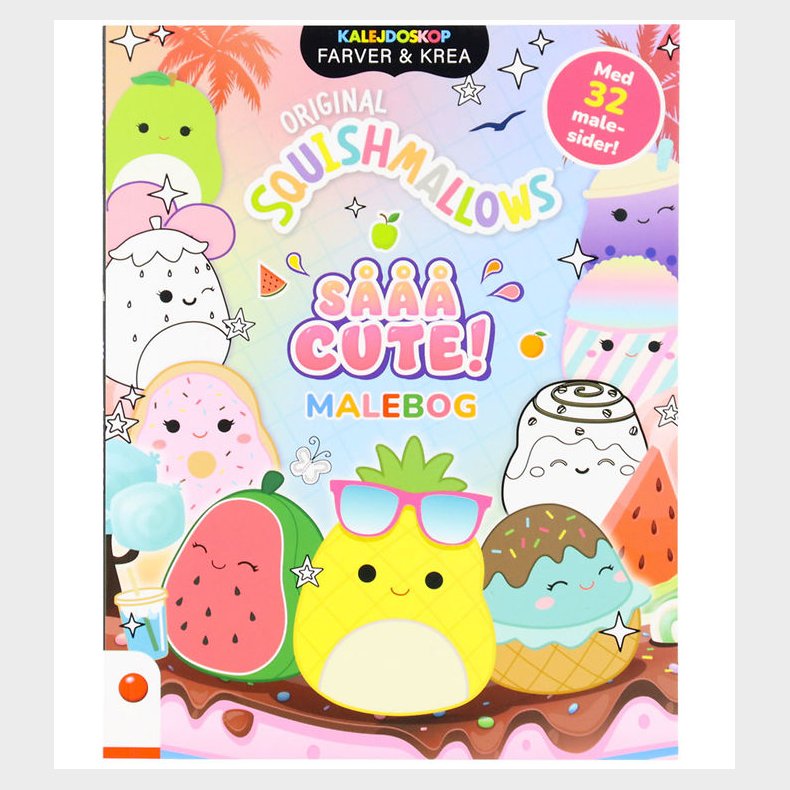 Forlaget Bolden Malebog - S Cute! Original Squishmallows