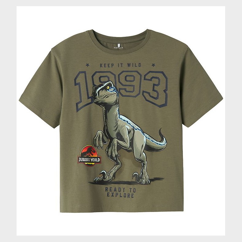 Name It T-shirt - NkmDorrel - Jurassic - Mermaid