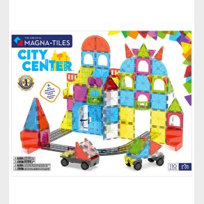 Magna-Tiles Magnets�t - 110 Dele - City Center + MicroMAGS