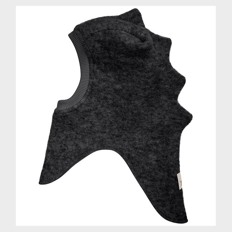 Huttelihut Elefanthue - Uld - 2-lags - Dark Grey Melange