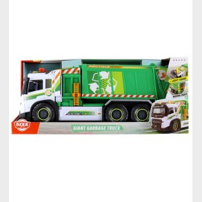 Dickie Toys Arbejdsmaskine - Skraldebil - Lys/Lyd