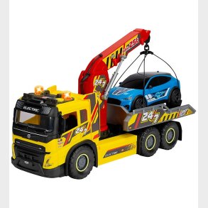 Dickie Toys Lastbil - Giant Tow - Lys/Lyd