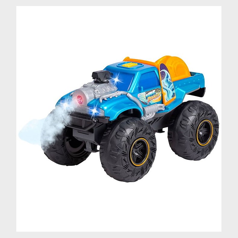 Dickie Toys Bil - Wave Runner - Lys/Lyd