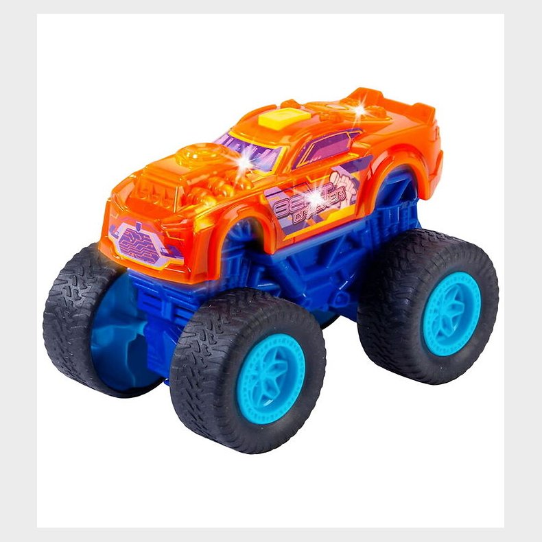 Dickie Toys Bil - Beat Crusher - Lys/Lyd