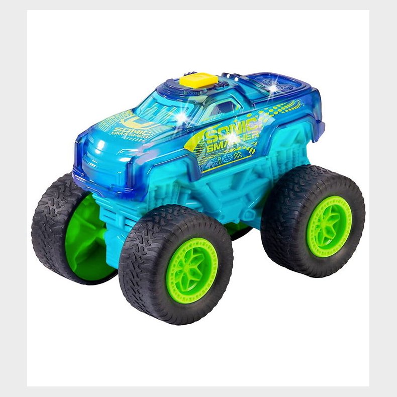 Dickie Toys Bil - Sonic Smasher - Lys/Lyd