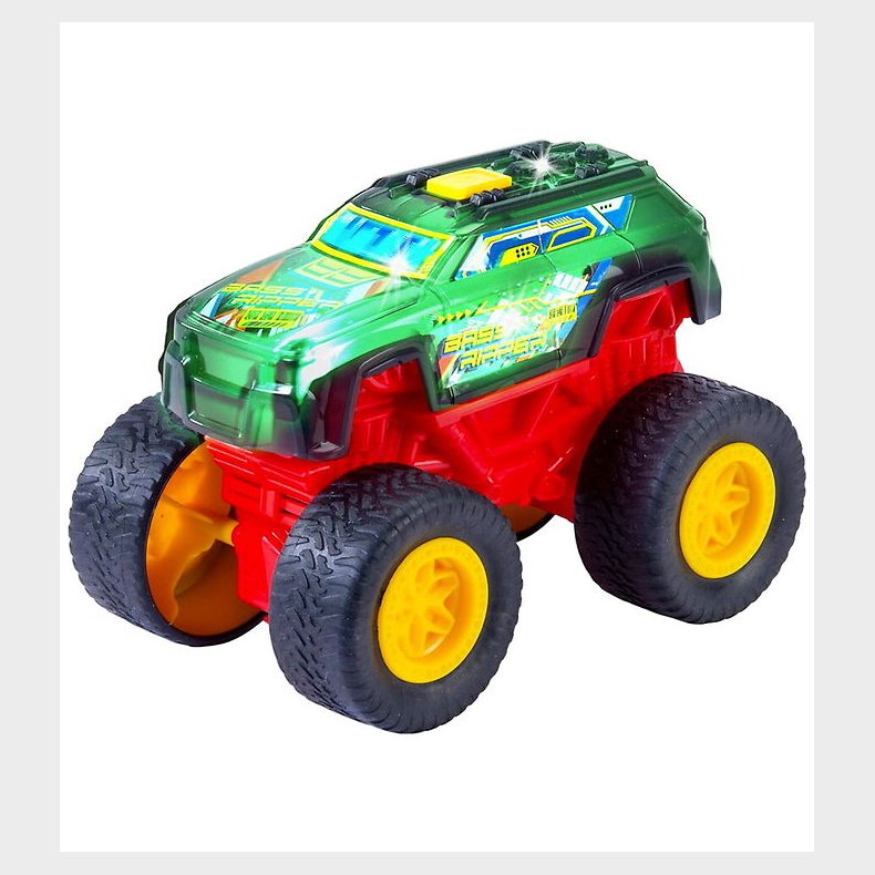 Dickie Toys Bil - Bass Ripper - Lys/Lyd