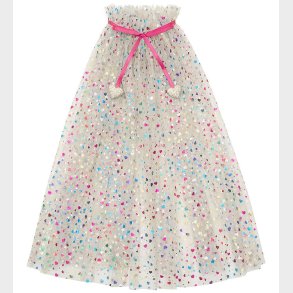 Mimi & Lula Kappe - Beige Rainbow Hearts