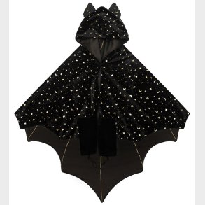 Mimi & Lula Kappe m. H�tte - Black Bat Halloween