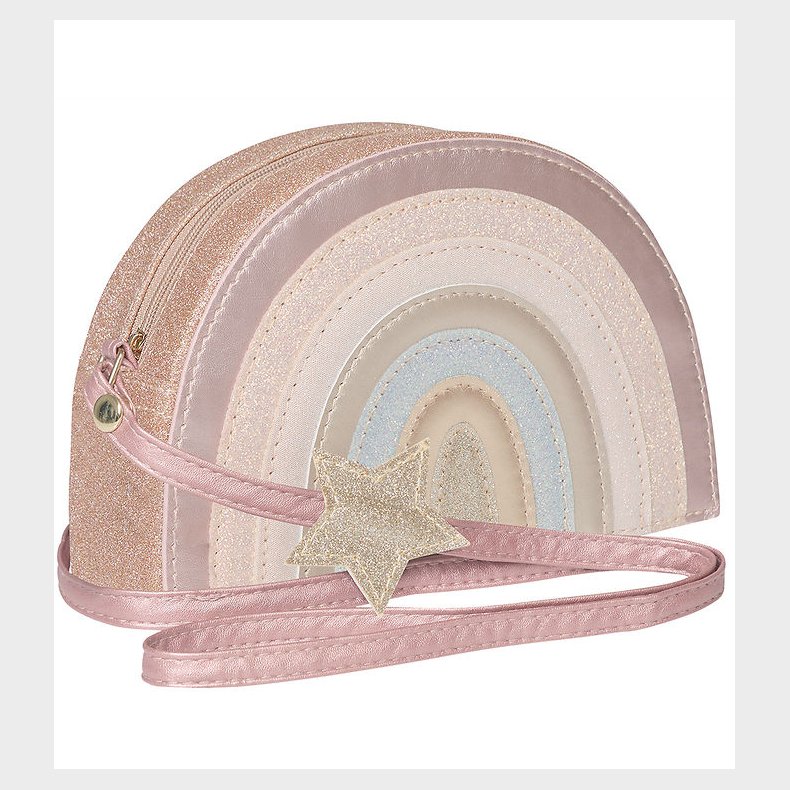 Mimi & Lula Skuldertaske - Pink Rainbow Enchanted