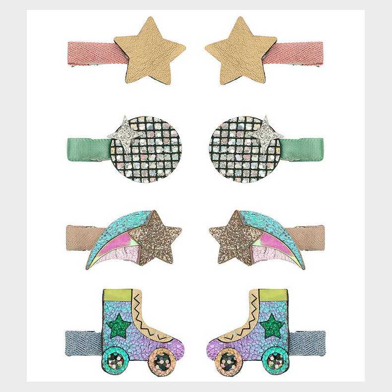 Mimi & Lula Hrclips - 8-pak - Mini Disco Diva Dancing Queen