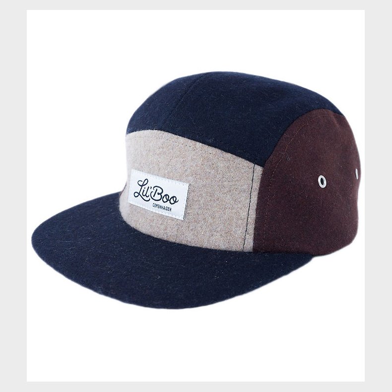 Lil'Boo Copenhagen Kasket - Uld - Brown/Navy