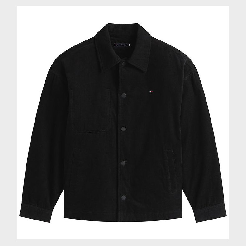 Tommy Hilfiger Fljlsjakke - Overshirt - Sort