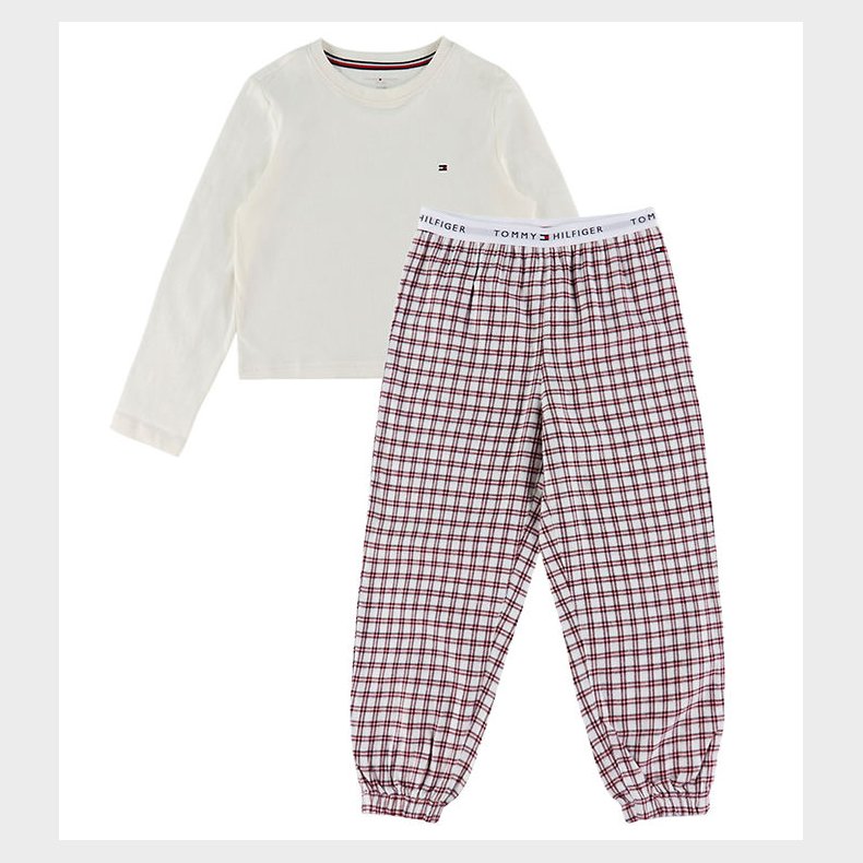 Tommy Hilfiger Nattj - Cuffed - Ivory Silk/Mini Plaie Ivory