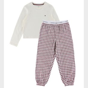 Tommy Hilfiger Nattj - Cuffed - Ivory Silk/Mini Plaie Ivory