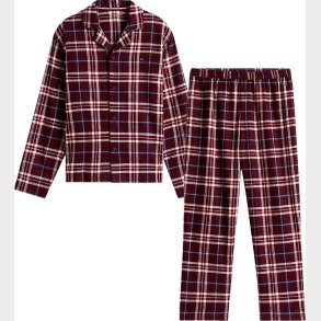 Tommy Hilfiger Nattj - Straight - Tartan Reiker Burgundyred