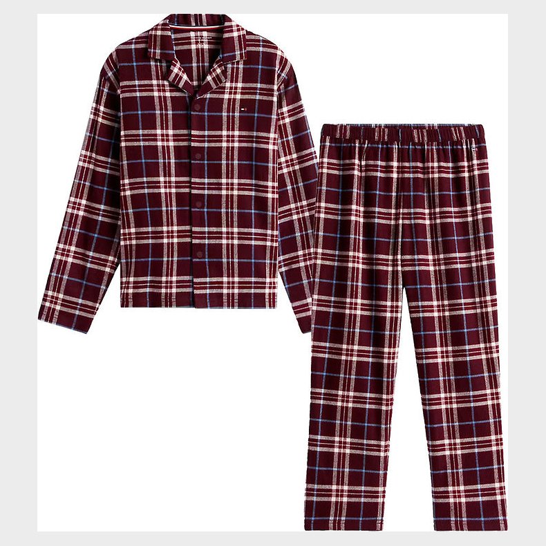 Tommy Hilfiger Nattj - Straight - Tartan Reiker Burgundyred