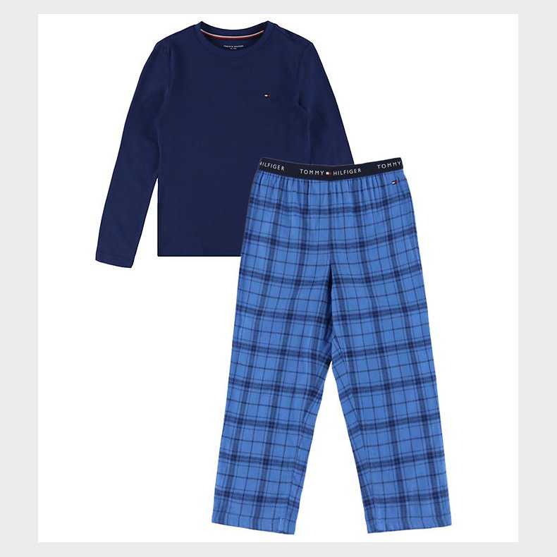 Tommy Hilfiger Nattj - Flannel - Preppy Navy/Tonal Check Navy