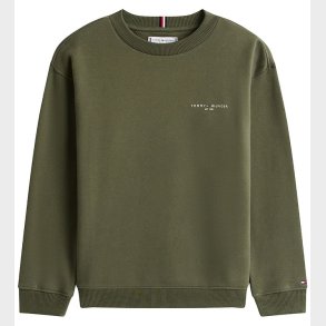 Tommy Hilfiger Sweatshirt - Mini Corp - Pewter Green