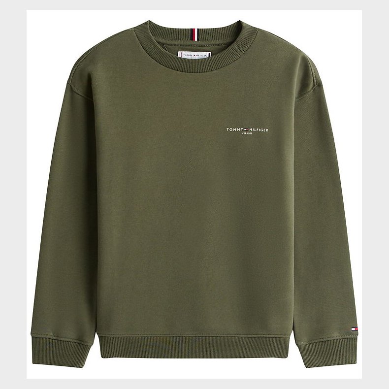 Tommy Hilfiger Sweatshirt - Mini Corp - Pewter Green